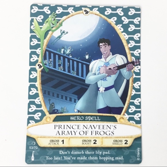 Disney Princess and the Frog Prince Naveen Magic Kingdom Sorcerer Cards - Picture 1 of 2